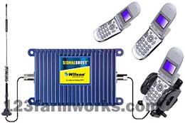Wilson Mobile Wireless Cellular Amplifier Kit with Phone Cradle