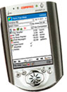 Trac Mate screen - portable gps for iPAQ and Axim