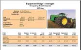 Farm Works X2 Equipment Usage Report